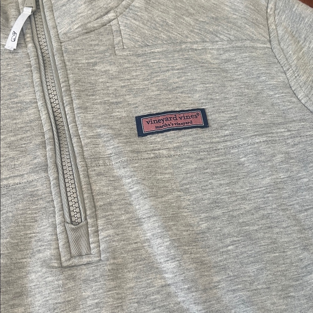 Vineyard Vines Mackinac Island Pink Pony gray Shep Shirt - size small - Picture 2 of 5